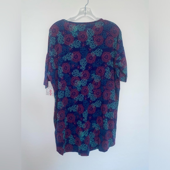 LuLaRoe floral outline Irma tunic - Picture 6 of 6